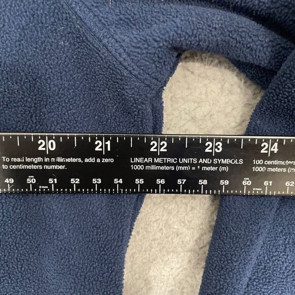 Columbia Jacket Men L Navy Full Zip Fleece Outdoor - Picture 8 of 8